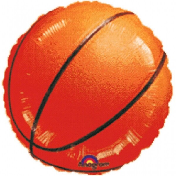 Basketbal foliový balónek 45cm Amscan Basketbal foliový balónek 45cm Amscan