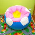 FRONTI Sedací vak - míč 110 cm - Lilie