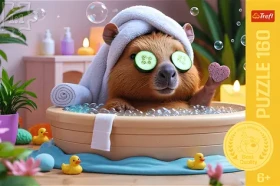 TREFL Puzzle Kapybara v lázních