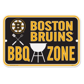 Mustang Cedule Boston Bruins NHL 10" x 15" BBQ Zone