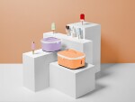 Chladící taška na jídlo Reisenthel Coolerbag M pocket Twist apricot