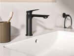 IDEAL STANDARD - Ceralife O Umyvadlová baterie s výpustí Click-Clack, BlueStart, matná černá BE100XG