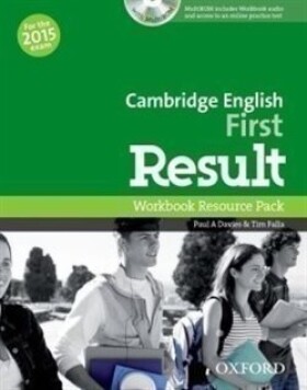 Cambridge English First Result Workbook without Key with Audio CD Paul Davies,