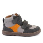 Dětské celoroční kožené kotníkové barefoot boty LOOP HIGH-TOPS GREY Froddo G2110157-3 - 25