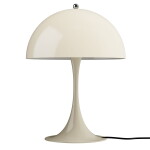 Louis Poulsen Stolní lampa Panthella 320 Opal Beige, béžová barva, plast