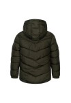 Kabát chlapecký nylonvý Puffa, Minoti, 11COAT 16, khaki - 98/104 | 3/4let