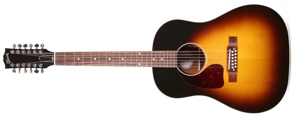Gibson J-45 Standard 12-String LH Vintage Sunburst