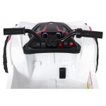 Mamido Dětská elektrická čtyřkolka Quad Sport TX ATV bílá