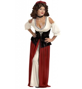 Ptakoviny.cz Kostým středověké hospodské Velikost: M