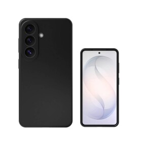 4Smarts Silikon Case Cupertino zadní kryt na mobil Samsung Galaxy S26 černá 1552552 541845