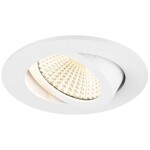 Paulmann 92907 Whirl LED vestavné svítidlo, LED, pevně vestavěné LED, 4.9 W, hliník (kartáčovaný), saténová, sada 3 ks