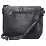 Trendy dámská koženková crossbody kabelka Relinda, tmavě modrá