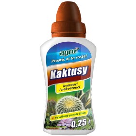 Kapalné hnojivo kaktusy 0,25 Agro