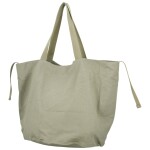 Trendy textilní dámská kabelka na rameno Bellinda, šedá