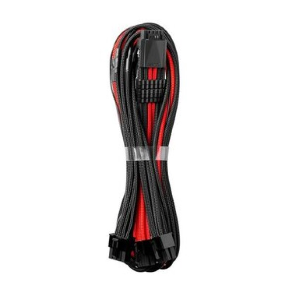 CableMod PRO ModMesh RT-Series Kabel 8-pin PCIE Trojtý pro ASUS Seasonic 60cm / černo-červená (CM-PRTS-16P3-N60KKR-5PK-R)