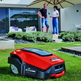 Einhell FREELEXO 1200 LCD BT červená / Robotická sekačka / 1200 m2 / 18V 5,2 Ah / LCD displej / Bluetooth (4326368)