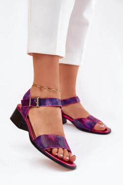 Sandály na podpatku model 213022 Step in style 37