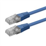 Roline 21.51.1564 RJ45 síťové kabely, propojovací kabely CAT 6 U/UTP 5.00 m modrá nestíněný 1 ks