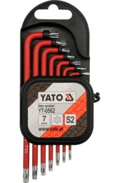 YATO YT-0562 / Sada klíčů TORX s otvorem 7 ks (YT-0562)