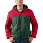 G-III by Carl Banks Pánská Zímní Bunda Minnesota Wild G-III Sports by Carl Banks Exploration Polyfill Hooded Parka Velikost: