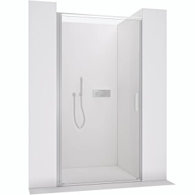 CERANO Sprchové otočné dveře Porte L/P - 8 mm - chrom, transparentní sklo - 100x195 cm