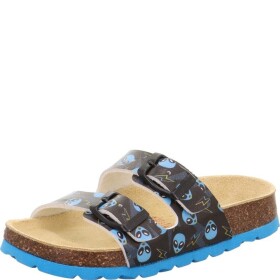 Chlapecké korkové pantofle Superfit FOOTBAD Black/Multicolored 1-800111-0060 - 34