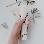 Eulenschnitt Přírodní houbová utěrka Hasi – set 3 ks, bílá barva, krémová barva