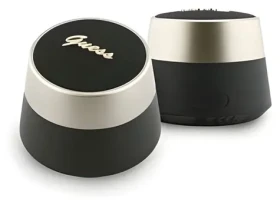 Guess Script Metal Logo černá / Reproduktor / 5W / Bluetooth (57983130981)