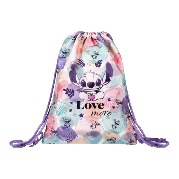 Colorino dětský stahovací vak na přezůvky, Stitch Pastel, PES