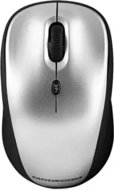MODECOM MC-WM6 šedá / Bezdrátová myš / optická / 1600 DPI / 3 tlačítka / 2.4GHz (M-MC-0WM6-710)