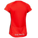 Běžecké tričko SALMING Run Laser Tee - Poppy Red Melange Velikost textilu: XS