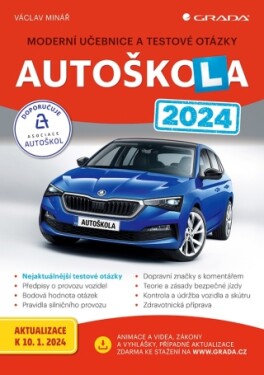 Autoškola 2024 - Václav Minář - e-kniha