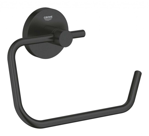 GROHE - QuickFix Start Držák toaletního papíru, matná černá 412002430