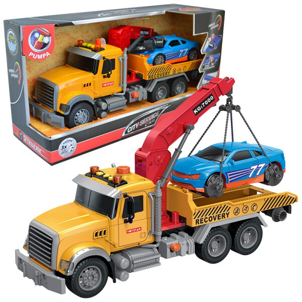 City Service Car - 1:12 Nákladní auto odtahová služba + auto - Sparkys