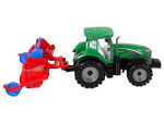 Mamido Traktor s pluhem na třecí pohon