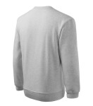 Essential mikina pánská/dětská světle šedý melír XL