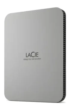LaCie Mobile Drive 1TB stříbrná / Externí HDD / USB 3.2 Gen 1 / USB-C (STLP1000400)