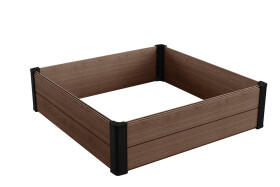 Keter vyvýšený záhon MAPLE SQUARE - hnědý