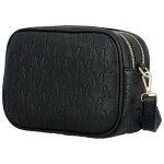 Stylová dámská koženková crossbody kabelka Ronda, černá