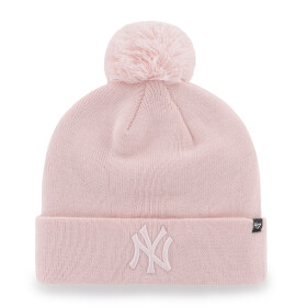 47 Brand Pánská zimní čepice New York Yankees MLB Breakaway ’47 CUFF KNIT Pink