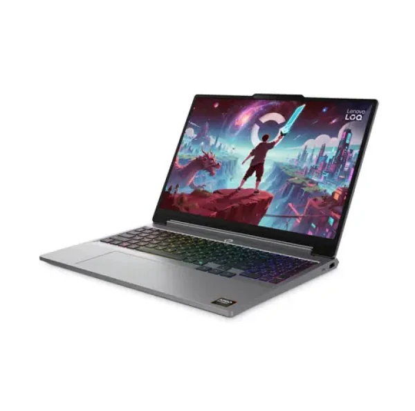 Lenovo LOQ 15AHP11 šedá / Notebook / 15.3" WUXGA / AMD Ryzen 7 250 / 16GB / 1TB SSD / RTX 5060 8GB / W11H (83TN0042NT)
