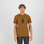 KARPOS Wild Animal T-Shirt, Bronze/ Print 2 velikost: L