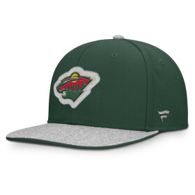 Fanatics Pánská kšiltovka Minnesota Wild NHL Loden Structured Adjustable Flat Brim Cap