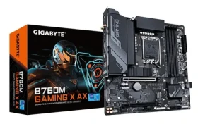 GIGABYTE B760M GAMING X AX / B760M / LGA 1700 / 4x DDR4 / PCIEx16 / 1x 2.5GLAN / mATX (B760M GAMING X AX)