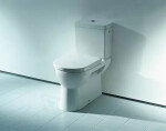 Laufen - Pro WC kombi mísa, 670x360 mm, zadní odpad, s LCC, bílá H8249564000001