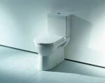 Laufen - Pro WC kombi mísa, 670x360 mm, spodní odpad, s LCC, bílá H8249574000001