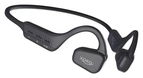 Xoro KHB 35 černá / Bezdrátová sluchátka s mikrofonem / Open-Air / Bluetooth 5.2 / IP67 (ACC400535)