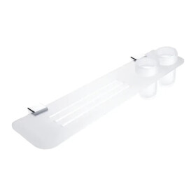 Nimco Kibo chrom police se sklenkami na kartáčky Ki X360-58DW-26 Ki X360-58DW-26