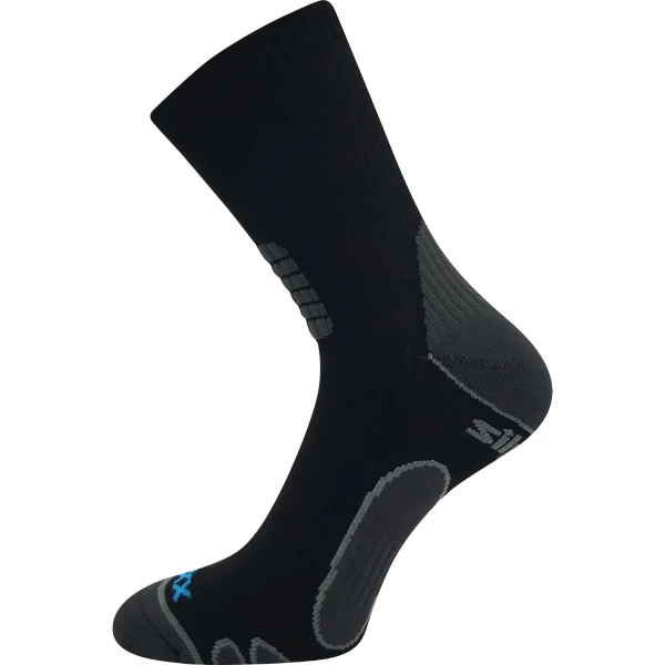 VOXX Ponožky sportovní SILO s ionty stříbra ČERNÉ 35-38 110579