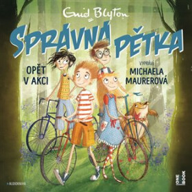Správná pětka opět v akci - CDmp3 (Čte Michaela Maurerová) - Enid Blytonová